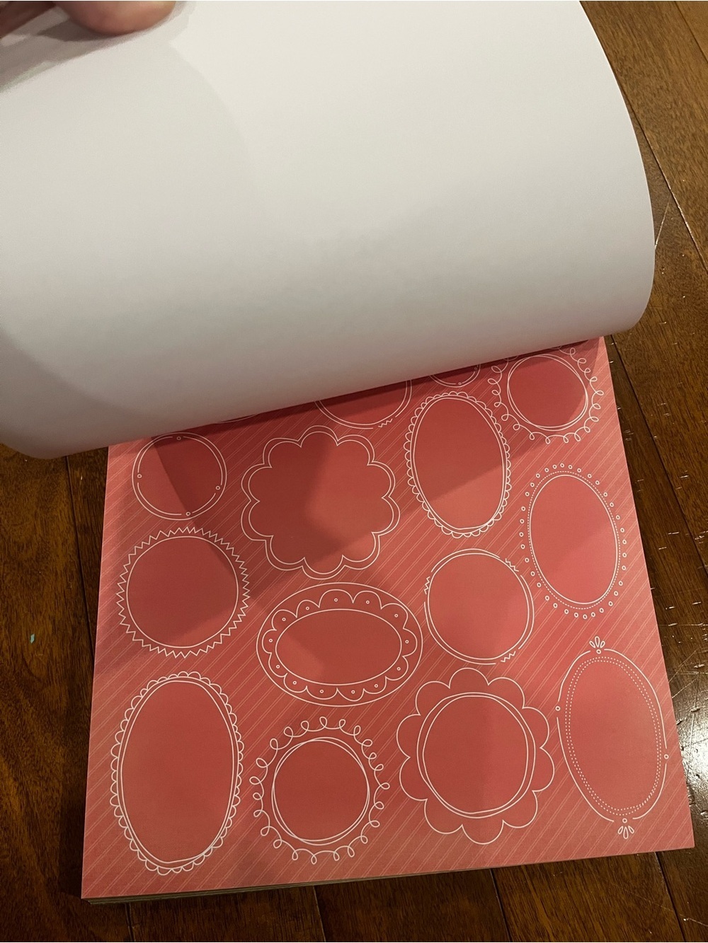 Scrapbooking Journaling Craft Paper Book The Handy Dandy Stack 180 Paper Sheets - Picture 6 of 8